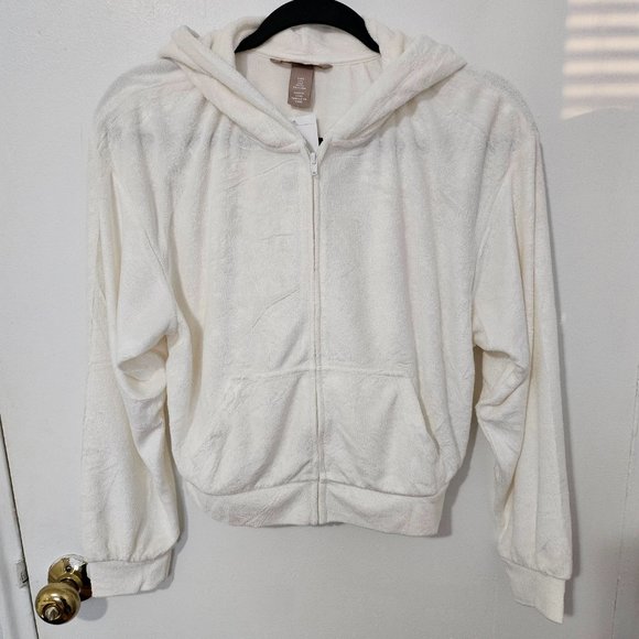 H&M Terry Hooded Jacket (NWT) - Picture 3 of 7